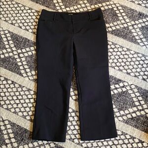 Apt. 9 Curvy Fit Black Capri Pants - Size: 4